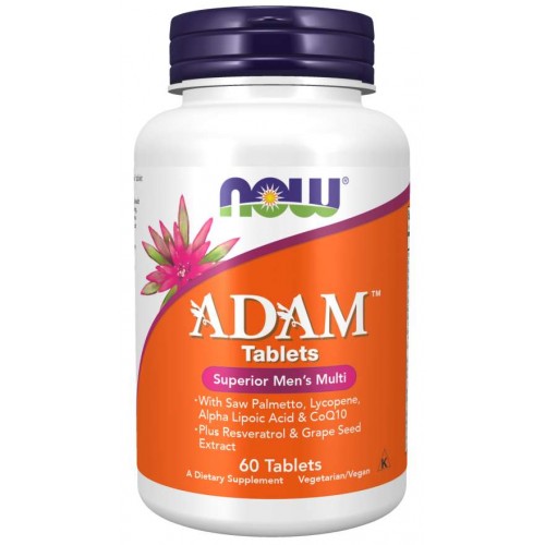 ADAM Men s Multiple Vitamin Tablets - Now Foods